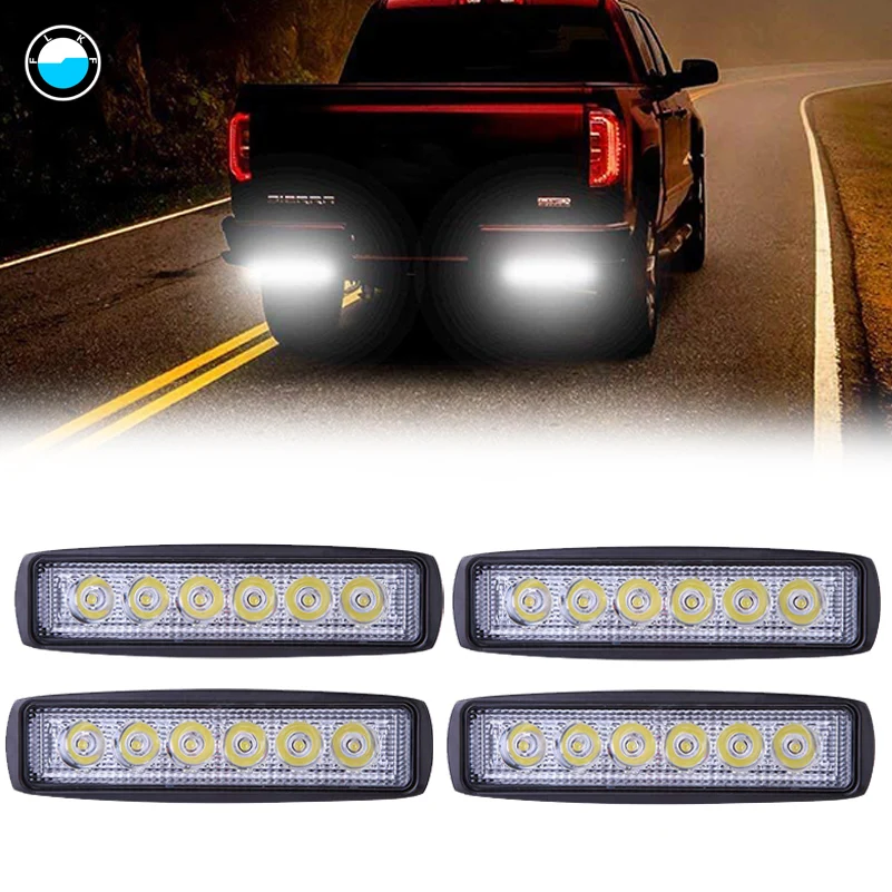 4 pcs/2Pcs 6 inch 18W LED Work Light Spotlight Driving Fog Offroad LED Work Car Light for Off Road Vehicle SUV car trucks .
4 pcs/2Pcs 6 inch 18W LED Work Light Spotlight Driving Fog Offroad LED Work Car Light for Off Road Vehicle SUV car trucks .