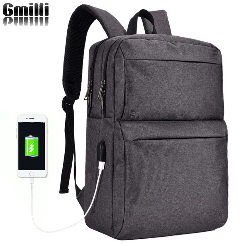 Gmilli Fashion USB Charging Water Repellent Backpack 15.6' Laptop Men School Casual Bag Rucksack Mochila Dropshipping
Gmilli Fashion USB Charging Water Repellent Backpack 15.6' Laptop Men School Casual Bag Rucksack Mochila Dropshipping