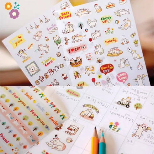 6 Sheets/set Book Sticker Rabbit Diary Scrapbook Calendar Notebook Label Decoration Free Shipping
6 Sheets/set Book Sticker Rabbit Diary Scrapbook Calendar Notebook Label Decoration Free Shipping