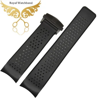 Watch band 22mm 24mm Soft Black Silicone Rubber Watch Band Strap Waterproof 2 Spring Bars Free Shipping 
Watch band 22mm 24mm Soft Black Silicone Rubber Watch Band Strap Waterproof 2 Spring Bars Free Shipping