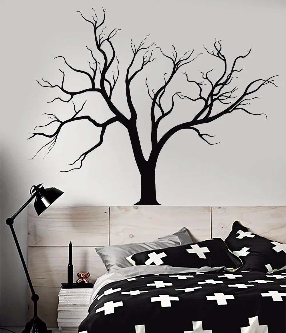 Gothic Nature Tree Branches Wall Stickers Fashion Vinyl Wall Decal Bedroom Removable Home Decoration 40 Colors Available ZB273
Gothic Nature Tree Branches Wall Stickers Fashion Vinyl Wall Decal Bedroom Removable Home Decoration 40 Colors Available ZB273