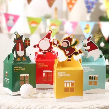 NEW cartoon gift Christmas Wedding candy fruit box colorful christmas box christmas eve apple folding cartons cute bag casual
NEW cartoon gift Christmas Wedding candy fruit box colorful christmas box christmas eve apple folding cartons cute bag casual