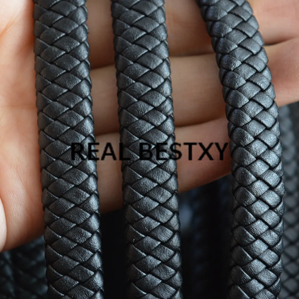 REAL BESTXY 5m/lot 11.4*6mm black Braided Leather Flat Cord Real Leather Cord Rope String Fit Jewelry Findings DIY Craft Making
REAL BESTXY 5m/lot 11.4*6mm black Braided Leather Flat Cord Real Leather Cord Rope String Fit Jewelry Findings DIY Craft Making