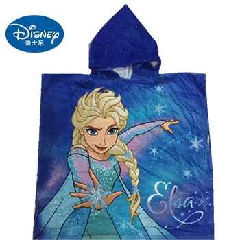 

Princess Disney Frozen elsa anna Children Cotton Cartoon Bath Towel Mickey Minnie Sophia McQueen Beach Towel Baby Boy Girl Cloak