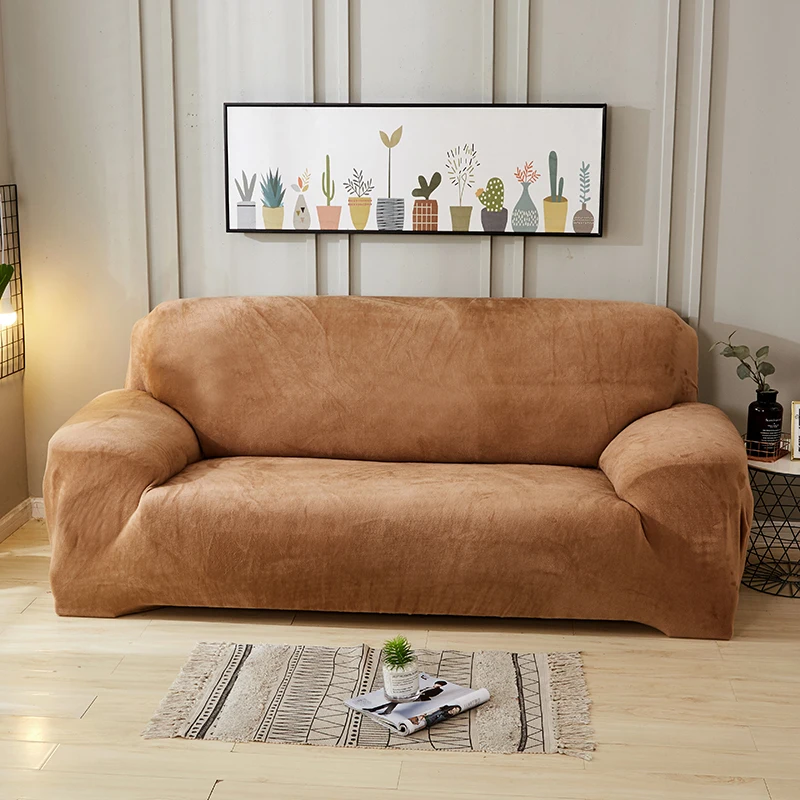 Solid color Plush Stretch Sectional Sofa Covers All-inclusive Polyester Elastic Couch Cover Sofa Towel Sofa Cushion Slipcovers28
Solid color Plush Stretch Sectional Sofa Covers All-inclusive Polyester Elastic Couch Cover Sofa Towel Sofa Cushion Slipcovers28