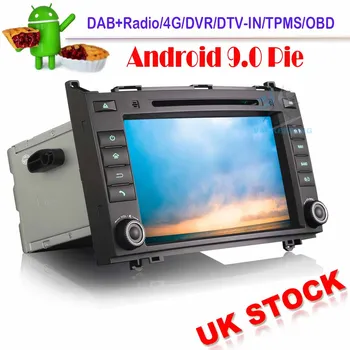 Android 9.0 Autoradio DAB+ Car stereo GPS Sat Nav DVD DVR OBD for Mercedes Benz Classe A/B Vito Sprinter Viano W639 Bluetooth
Android 9.0 Autoradio DAB+ Car stereo GPS Sat Nav DVD DVR OBD for Mercedes Benz Classe A/B Vito Sprinter Viano W639 Bluetooth