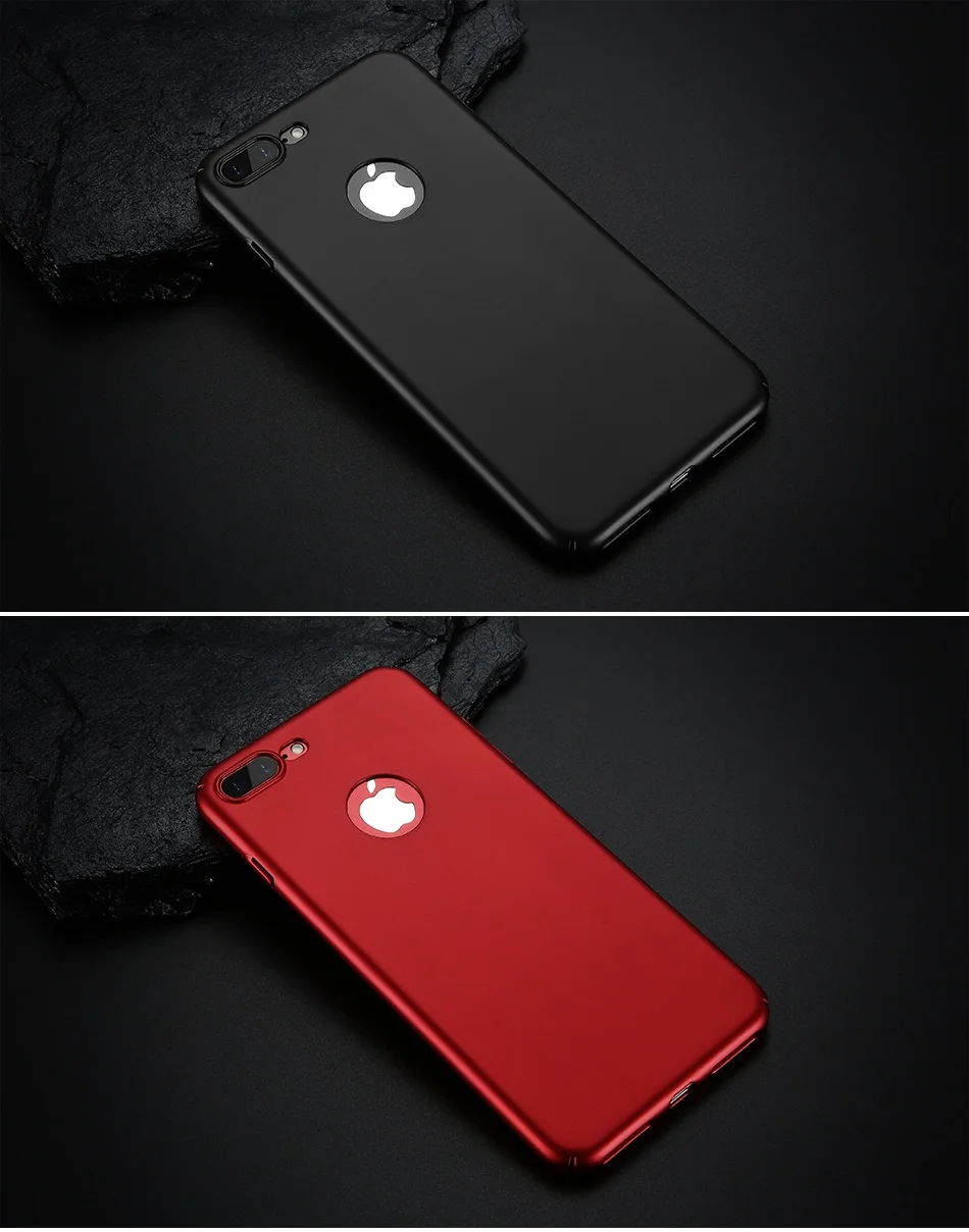 FLOVEME Hard PC Case For iPhone 7 6 6S iPhone 6S 6 7 Plus Smooth Touch Slim Phone Cases For iPhone 5S 5 iPhone SE 5s Case Cover 19
