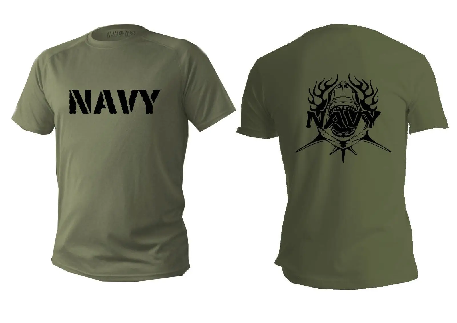 

2019 Hot sale T shirt Mens dry fit short sleeve green olive usa navy shark army military sporter