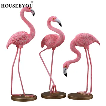 Nordic Ins Flamingo Figurines Home Decor Decoration Crafts Sculpture Miniatures Ornaments Resin New House Wedding Birthday Gift
Nordic Ins Flamingo Figurines Home Decor Decoration Crafts Sculpture Miniatures Ornaments Resin New House Wedding Birthday Gift