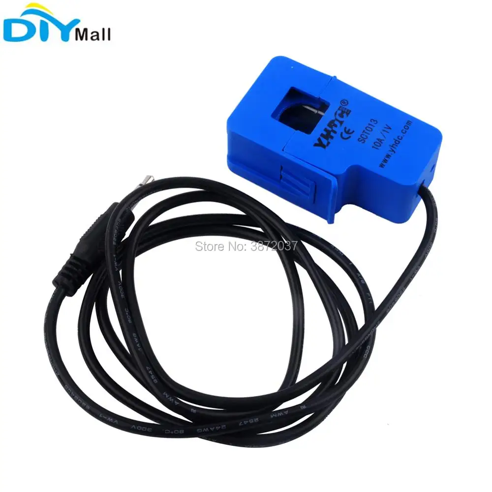 SCT-013-010 LY AC Current Sensor 10A 1V Non-invasive Split Core Current Transformer Output Voltage
SCT-013-010 LY AC Current Sensor 10A 1V Non-invasive Split Core Current Transformer Output Voltage