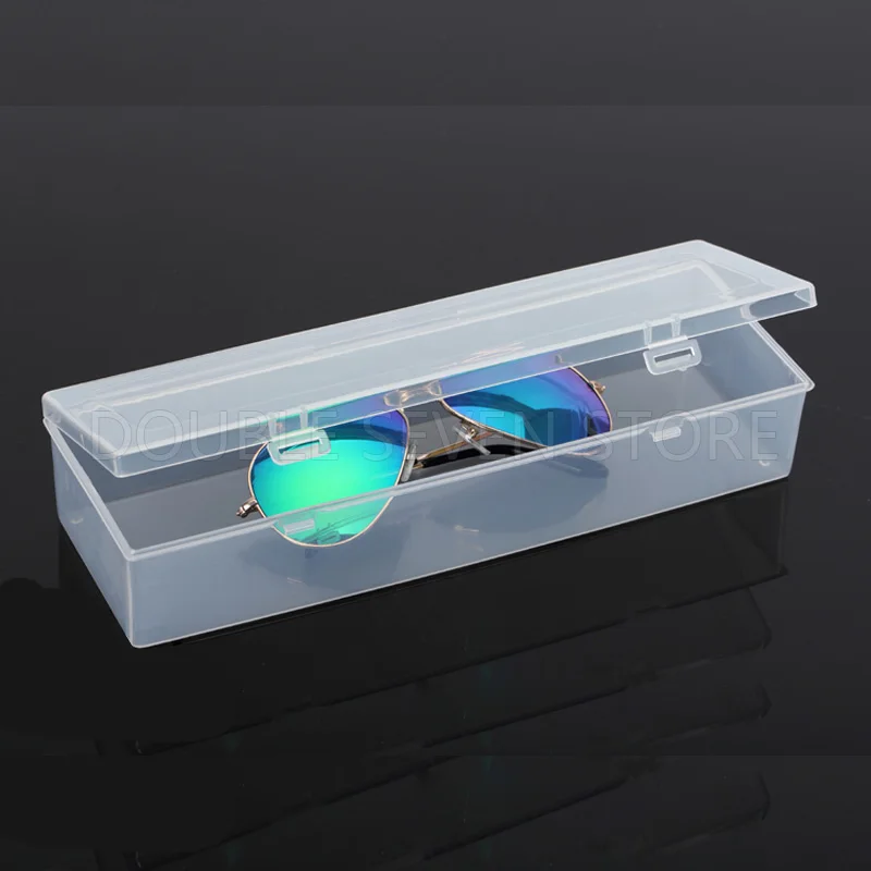 2pcs 25cm L Rectangle Flip Cover Plastic Storage Box PP Transparent Case Pack boxes DIY Making Part Material Accessories
2pcs 25cm L Rectangle Flip Cover Plastic Storage Box PP Transparent Case Pack boxes DIY Making Part Material Accessories