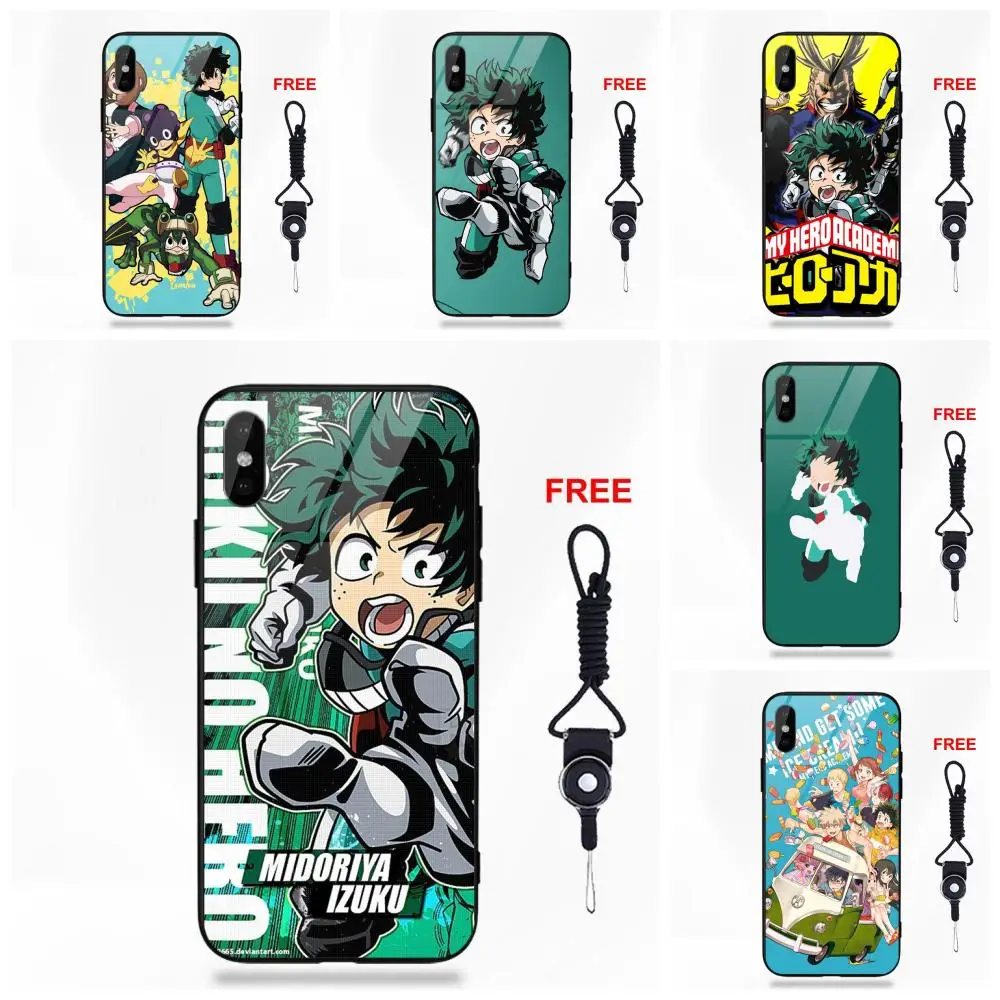 Anime Boku No Hero Academia Soft TPU Frame+Tempered Glass Mobile Phone For Apple iPhone 5 5C 5S SE 6 6S 7 8 Plus X XS Max XR
Anime Boku No Hero Academia Soft TPU Frame+Tempered Glass Mobile Phone For Apple iPhone 5 5C 5S SE 6 6S 7 8 Plus X XS Max XR