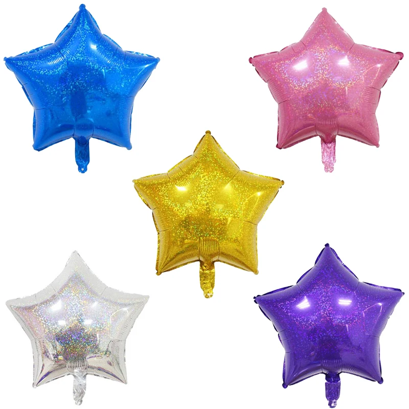 1pcs 53*44cm Colorful Shiny Star Aluminum film balloon Wedding Birthday Party Decoration Laser Inflatable Air balloon
1pcs 53*44cm Colorful Shiny Star Aluminum film balloon Wedding Birthday Party Decoration Laser Inflatable Air balloon