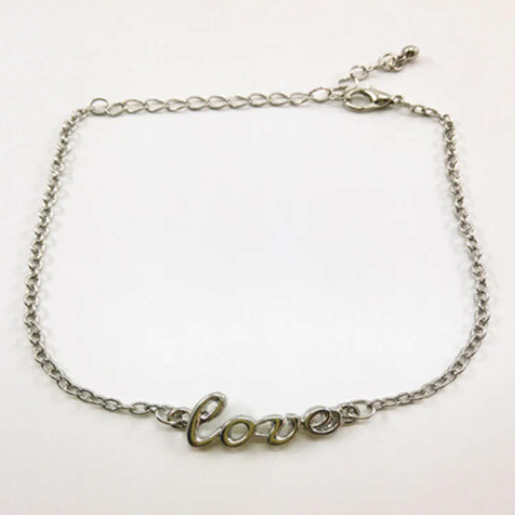 2017 Summer Fashionable Lovely Lady Anklets Accessories Gold Silver Color With The Letter Love
2017 Summer Fashionable Lovely Lady Anklets Accessories Gold Silver Color With The Letter Love