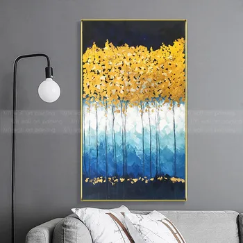 Abstract canvas painting gold leaf tree wall art pictures for living room home wall decor original texture quadros caudro decor
Abstract canvas painting gold leaf tree wall art pictures for living room home wall decor original texture quadros caudro decor