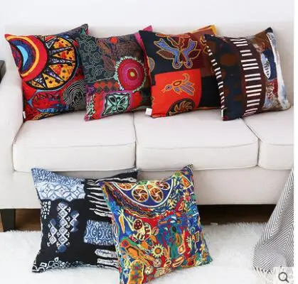 Chinese style living room sofa hug pillowcase Ethnic wind cushion cover European bedside pillowcase
Chinese style living room sofa hug pillowcase Ethnic wind cushion cover European bedside pillowcase