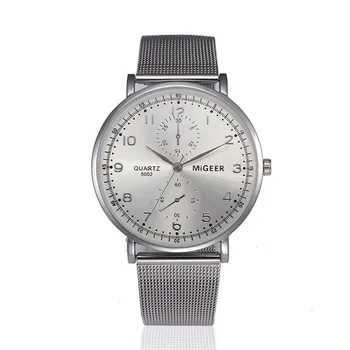 MIGEER Watch Men Fashion Male Sport Crystal Stainless Steel Analog Quartz Wrist Watch Bracelet Relogio Masculino Hombre Clock A4
MIGEER Watch Men Fashion Male Sport Crystal Stainless Steel Analog Quartz Wrist Watch Bracelet Relogio Masculino Hombre Clock A4