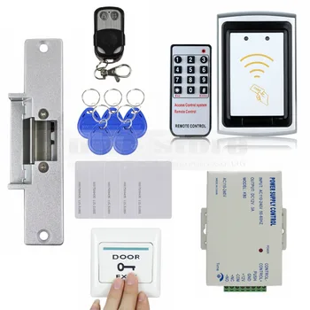 DIYSECUR Strike Lock 125KHz RFID Reader No Keypad Controller Door Access Control Security System Full Kit Set K75EM
DIYSECUR Strike Lock 125KHz RFID Reader No Keypad Controller Door Access Control Security System Full Kit Set K75EM