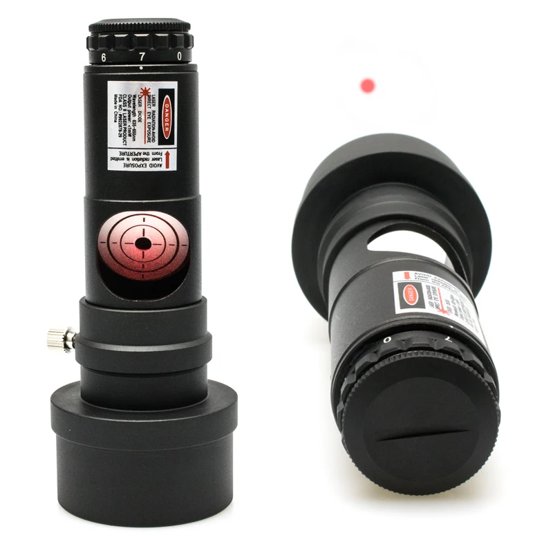 Datyson Red Dot Laser Collimator 1.25'' Metal 7 Bright Levels Triple Cemented Lens with 2" Adapter for Reflector Telescope
Datyson Red Dot Laser Collimator 1.25'' Metal 7 Bright Levels Triple Cemented Lens with 2" Adapter for Reflector Telescope