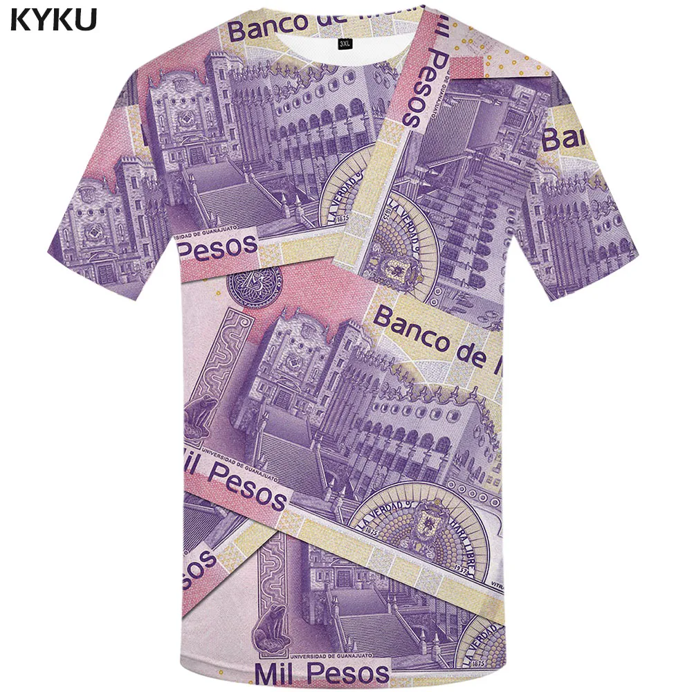 KYKU Brand Money T shirt Men Mexican Peso Tshirts Casual Mexico Tshirt Printed Harajuku Anime Clothes Vintage Shirt Print
KYKU Brand Money T shirt Men Mexican Peso Tshirts Casual Mexico Tshirt Printed Harajuku Anime Clothes Vintage Shirt Print