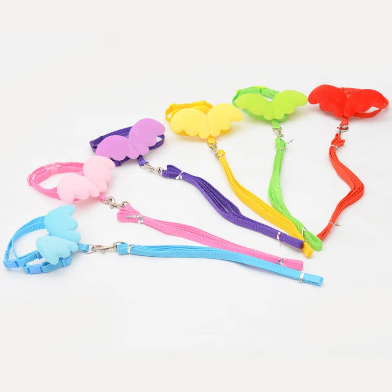 Cute Small Pet Dogs Cats Leashes Collars Set Puppy Leads Angel Wing Design Adjustable Harness Pets Accessories Store
Cute Small Pet Dogs Cats Leashes Collars Set Puppy Leads Angel Wing Design Adjustable Harness Pets Accessories Store