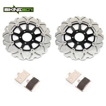 BIKINGBOY For Suzuki RF 900 R GSF 1200 BANDIT 1996 1997 1998 1999 GSF1200 S Front Brake Discs Disks Rotors Pads Motorcycle
BIKINGBOY For Suzuki RF 900 R GSF 1200 BANDIT 1996 1997 1998 1999 GSF1200 S Front Brake Discs Disks Rotors Pads Motorcycle