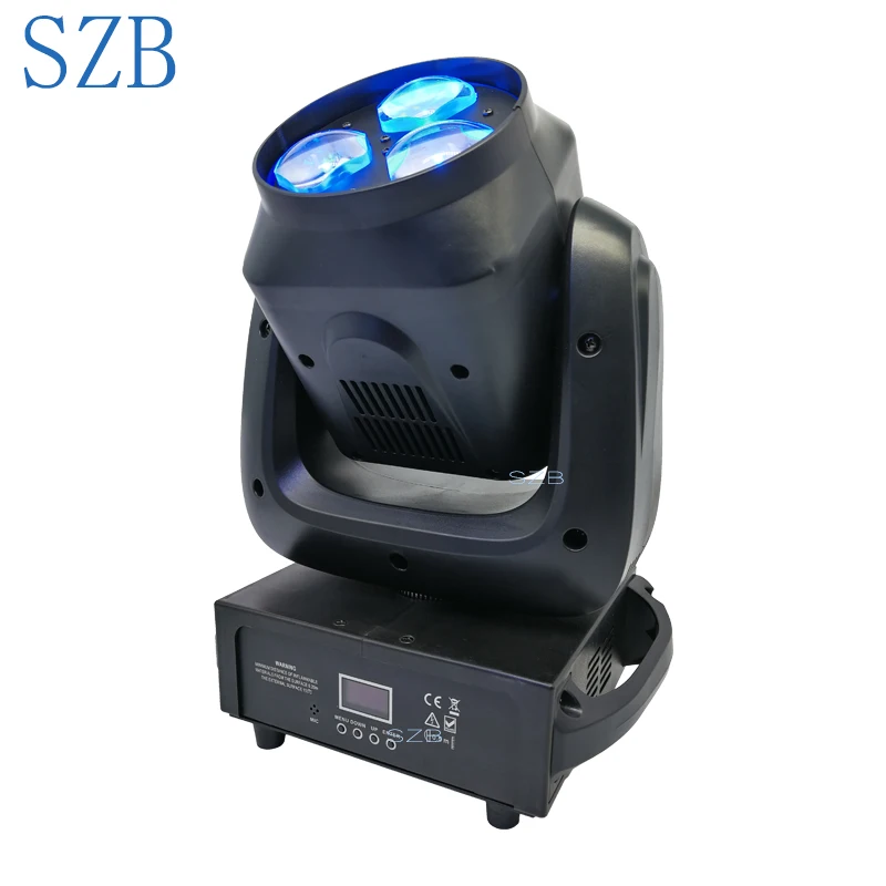 SZB 3x40w Zoom B eye LED moving head Light RGBW 4IN1 Color Mixing DMX moving zoom wash DJ Lighting Stage Light/SZB-MH0340
SZB 3x40w Zoom B eye LED moving head Light RGBW 4IN1 Color Mixing DMX moving zoom wash DJ Lighting Stage Light/SZB-MH0340