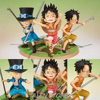 New Hot Sale 3pcs/lot Anime Figure PVC Doll Toys One Piece ASL Luffy Ace Sabo Three Brothers PVC Model 10CM
New Hot Sale 3pcs/lot Anime Figure PVC Doll Toys One Piece ASL Luffy Ace Sabo Three Brothers PVC Model 10CM