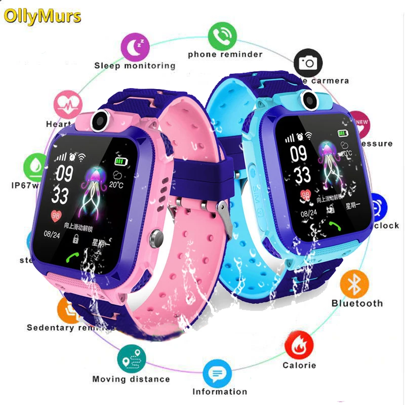 Kids Smart Watch IPX7 Waterproof Smart watch Touch Screen SOS Phone Call Device Location Tracker Anti-Lost childs smart watch
Kids Smart Watch IPX7 Waterproof Smart watch Touch Screen SOS Phone Call Device Location Tracker Anti-Lost childs smart watch