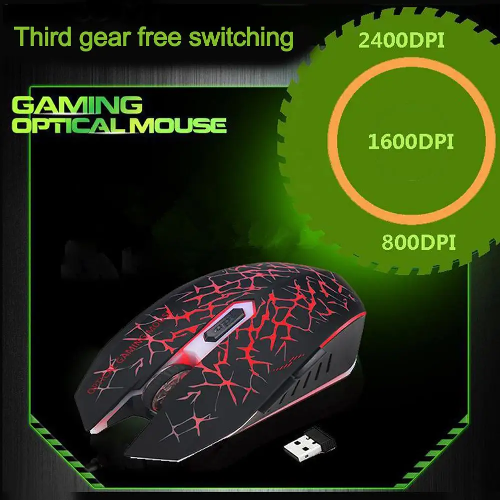 W210 2.4G Wireless Mouse Colorful Glare Optical Ergonomic 2400DPI Gaming Mouse For Desktop Laptop PC 
W210 2.4G Wireless Mouse Colorful Glare Optical Ergonomic 2400DPI Gaming Mouse For Desktop Laptop PC