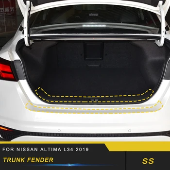 Stainless Steel Rear Trunk Pad Fender Car Interior Accessories For Nissan Altima L34 2019 Rear Bumper Foot Plate
Stainless Steel Rear Trunk Pad Fender Car Interior Accessories For Nissan Altima L34 2019 Rear Bumper Foot Plate