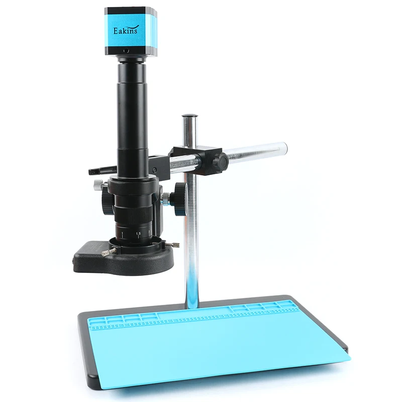 1080P 21MP HDMI USB Industrial Lab PCB Soldering TF Video Microscope Camera + 180X 300X C Mount Lens + 144 LED Ring Light
1080P 21MP HDMI USB Industrial Lab PCB Soldering TF Video Microscope Camera + 180X 300X C Mount Lens + 144 LED Ring Light