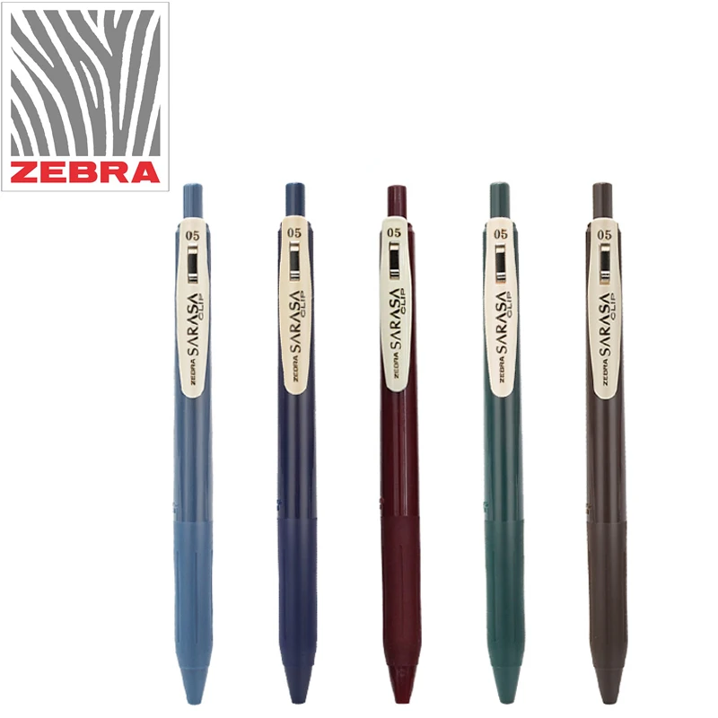 ZEBRA Sarasa Gel Pen JJ15 Limited Edition Press Retro Color Signature Pen 0.5mm Student Color Water Pen Writing Painting Tools 
ZEBRA Sarasa Gel Pen JJ15 Limited Edition Press Retro Color Signature Pen 0.5mm Student Color Water Pen Writing Painting Tools
