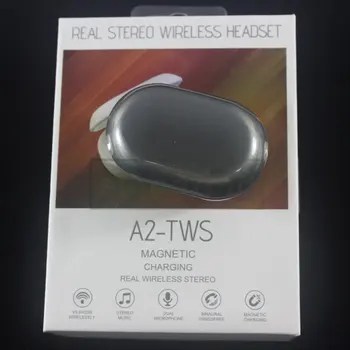A2 TWS Wireless Sports Earbuds Mini Stero Bluetooth 5.0 Stereo Earphone Auto Pairing Touch Control Magnetic Charging Box
A2 TWS Wireless Sports Earbuds Mini Stero Bluetooth 5.0 Stereo Earphone Auto Pairing Touch Control Magnetic Charging Box