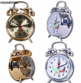 Retro Double Bells Ringing Alarm Clocks Vintage Manual Mechanical Alarm Clocks Besdide Metal Movement Home Decor Desktop Clocks
Retro Double Bells Ringing Alarm Clocks Vintage Manual Mechanical Alarm Clocks Besdide Metal Movement Home Decor Desktop Clocks