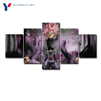 Black Goku Dragon Ball Super Saiyan Rose 5 Panels Wall Canvas Home Decoration Pictures for Living Room A0526
Black Goku Dragon Ball Super Saiyan Rose 5 Panels Wall Canvas Home Decoration Pictures for Living Room A0526