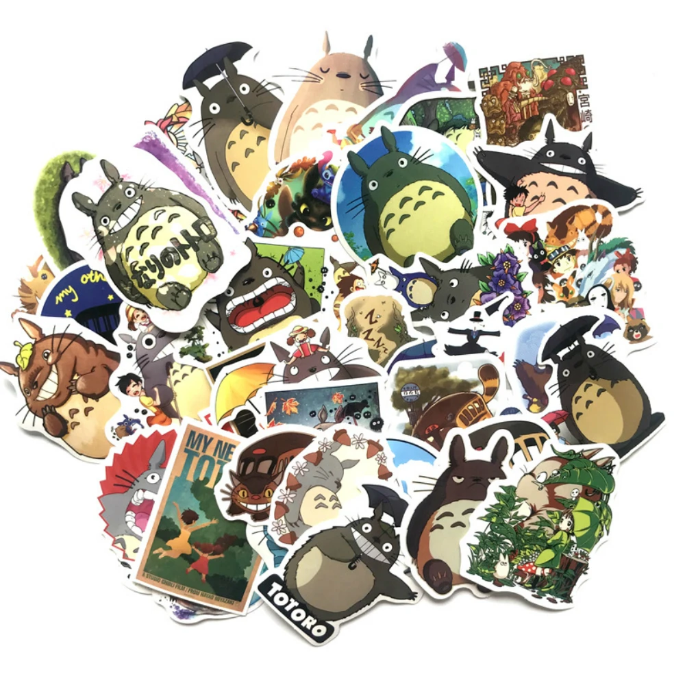 Aliauto 50pcs/pack Cute Cartoon Totoro Graffiti Car Sticker Waterproof Random Suitcase Motorcycle Guitar Laptop Fridge Decal
Aliauto 50pcs/pack Cute Cartoon Totoro Graffiti Car Sticker Waterproof Random Suitcase Motorcycle Guitar Laptop Fridge Decal