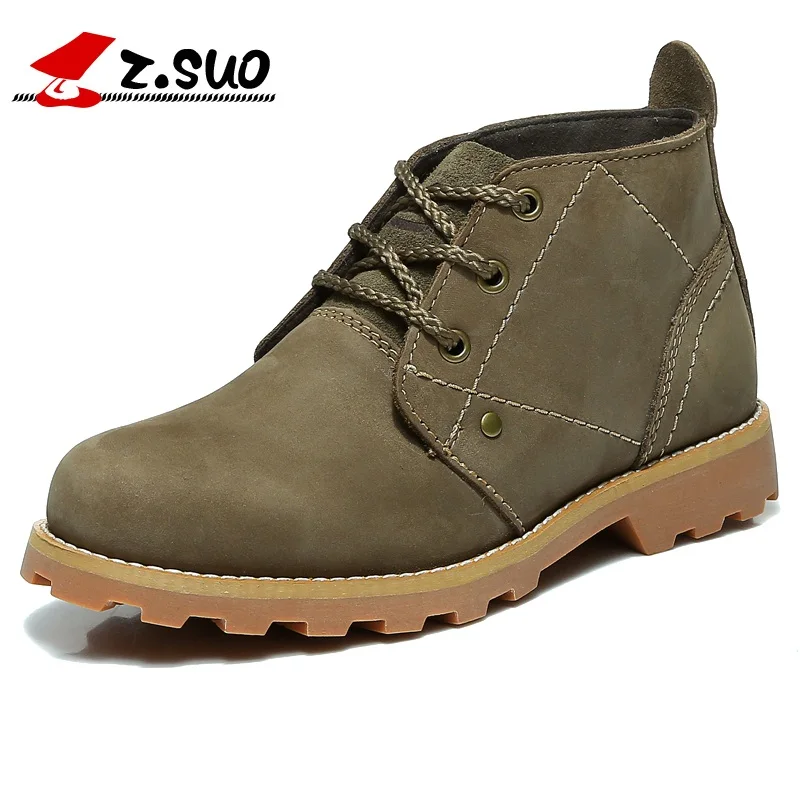 Z. Suo women boots Head layer cowhide fashion female boots pure color with Ms. Casual boots botas de mujer ZS9723 
Z. Suo women boots Head layer cowhide fashion female boots pure color with Ms. Casual boots botas de mujer ZS9723