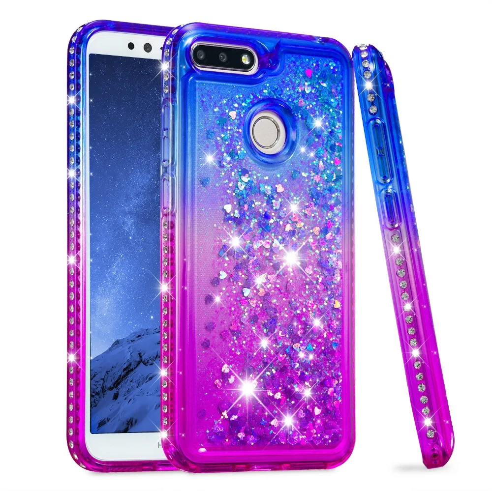 Diamond Glitter Silicone Case For Huawei Honor 7A Pro Coque For Huawei Y6 Prime Liquid Quicksand Bling Floating Flowing Cover
Diamond Glitter Silicone Case For Huawei Honor 7A Pro Coque For Huawei Y6 Prime Liquid Quicksand Bling Floating Flowing Cover