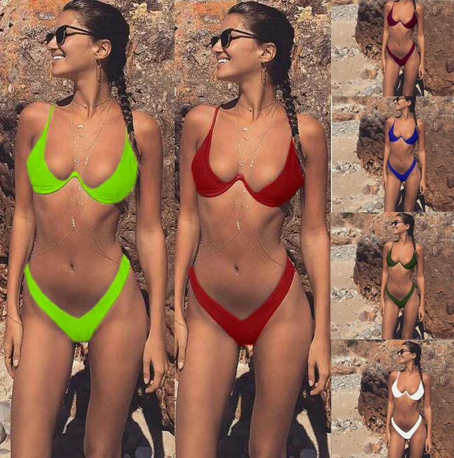 High Cut Bikini Women's Swimsuit Separate Swimwear Micro New Underwire Color Bikini 9 Print Polyester Women's Swimsuit
High Cut Bikini Women's Swimsuit Separate Swimwear Micro New Underwire Color Bikini 9 Print Polyester Women's Swimsuit