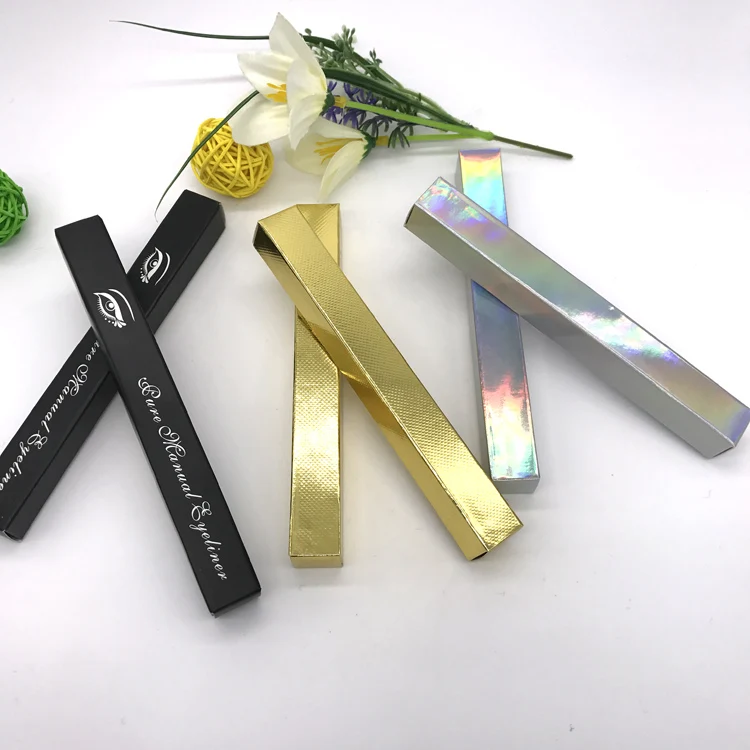 Eyeliner gift box 10pcs/lot 1.6*1.6*14.5cm Silver/Gold/Black Eyeliner Packaging Paper Box Lipstick Pen Package box sample
Eyeliner gift box 10pcs/lot 1.6*1.6*14.5cm Silver/Gold/Black Eyeliner Packaging Paper Box Lipstick Pen Package box sample