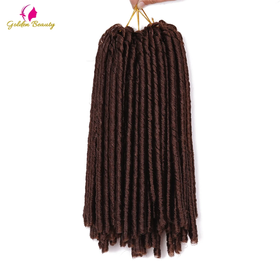Faux Dreadlocks Crochet Braid Hair Extensions 14'' Synthetic Braiding Hair Soft Dread Locs High Temperature Fiber Golden Beauty
Faux Dreadlocks Crochet Braid Hair Extensions 14'' Synthetic Braiding Hair Soft Dread Locs High Temperature Fiber Golden Beauty