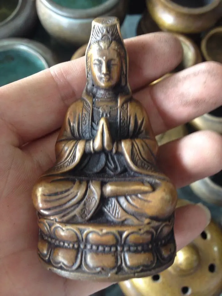 Antique Kwan-yin buddha Bodhisattva Bronze Buddha Statue Decoration tools wedding Decoration Brassroom Art Statue
Antique Kwan-yin buddha Bodhisattva Bronze Buddha Statue Decoration tools wedding Decoration Brassroom Art Statue