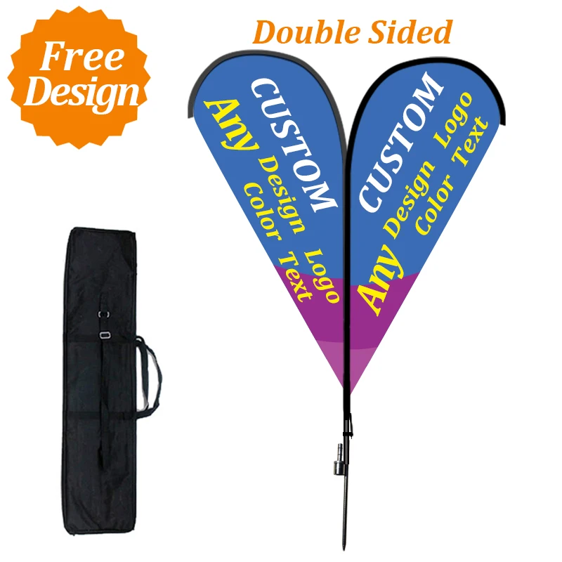Double Sided Teardrop Flags for Business/Christmas/Coffee/Hair Salon/Breakfast/Includes Pole Kit+Inground Spike+Carrybag
Double Sided Teardrop Flags for Business/Christmas/Coffee/Hair Salon/Breakfast/Includes Pole Kit+Inground Spike+Carrybag