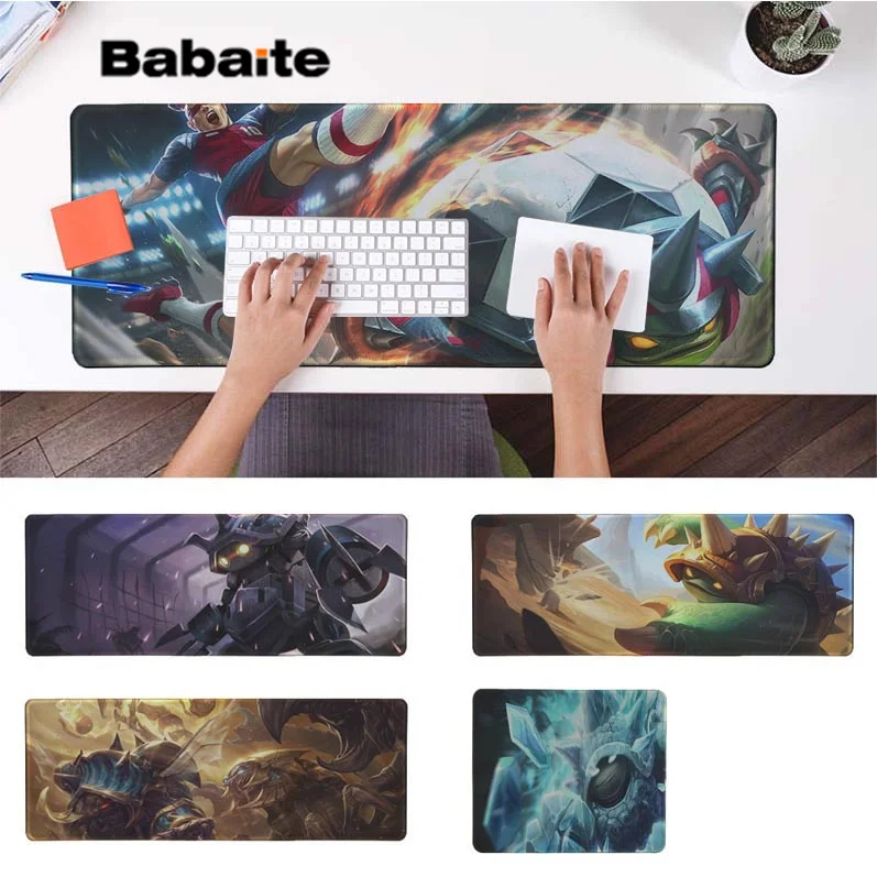Babaite Rammus Customized MousePads Computer Laptop Anime Mouse Mat Speed/Control Version Large Gaming Mouse Pad
Babaite Rammus Customized MousePads Computer Laptop Anime Mouse Mat Speed/Control Version Large Gaming Mouse Pad