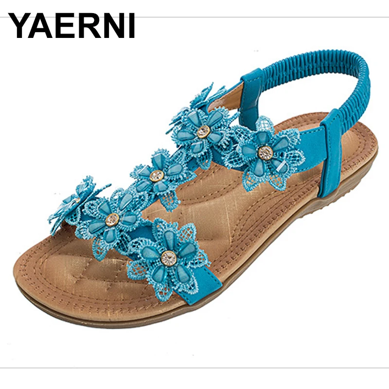 YAERNI 2018 women sandals summer style crystal white color elastic band flip flop beaches sandals women flats size 36-41
YAERNI 2018 women sandals summer style crystal white color elastic band flip flop beaches sandals women flats size 36-41