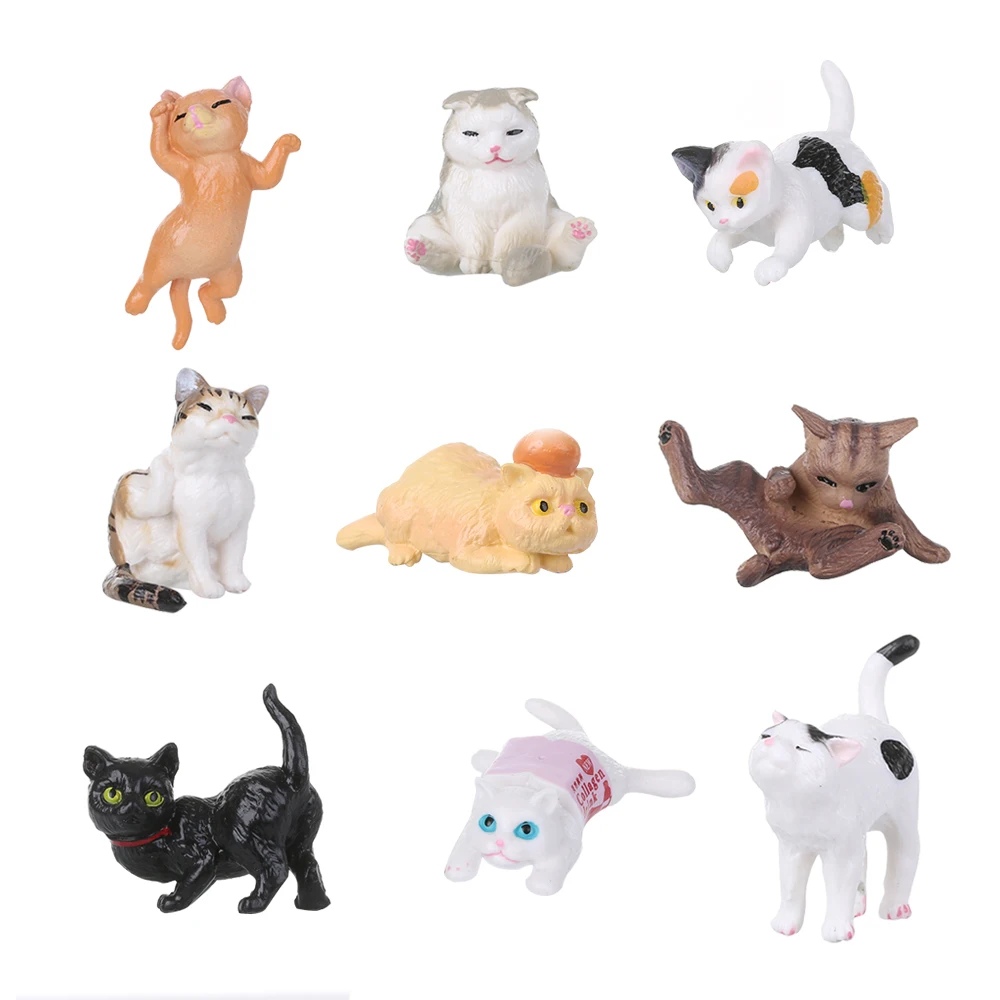 1PC DIY Fairy Garden Decor Happy Cat Figurines Kitten Models Cartoon Animal Miniature Catling Home Decoration Random
1PC DIY Fairy Garden Decor Happy Cat Figurines Kitten Models Cartoon Animal Miniature Catling Home Decoration Random