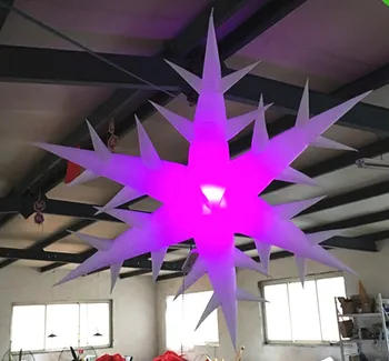 Free shipping 1.5m diameter led lighting inflatable snowflake for Christmas decoration
Free shipping 1.5m diameter led lighting inflatable snowflake for Christmas decoration