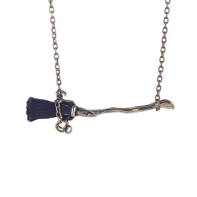 Harri Potter Flying Broom Pendant Necklace For Men Women Gift Vintage Bronze Chain Wizard Broom Necklace Jewelry
Harri Potter Flying Broom Pendant Necklace For Men Women Gift Vintage Bronze Chain Wizard Broom Necklace Jewelry