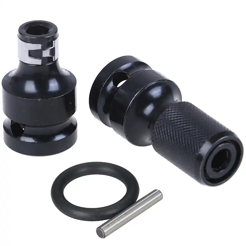 Hexagonal Simple Vuelta a Trinquete Llave de Carraca Anillo Adaptador Set